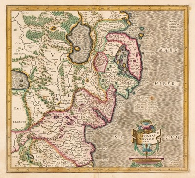 Lot 113 - Ireland. Mercator (Gerard), Ultoniae Orientalis pars 1595 or later