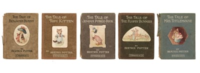 Lot 564 - Potter (Beatrix). The Tale of Benjamin Bunny and others..., 1904-1913