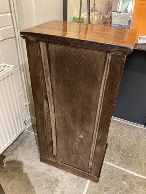 Lot 122 - Wellington Chest. A Victorian walnut wellington chest