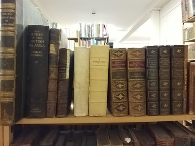 Lot 417 - Natural History. A collection of 19th-century leather bound natural history reference books