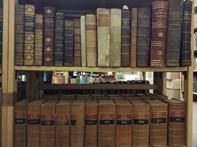 Lot 417 - Natural History. A collection of 19th-century leather bound natural history reference books