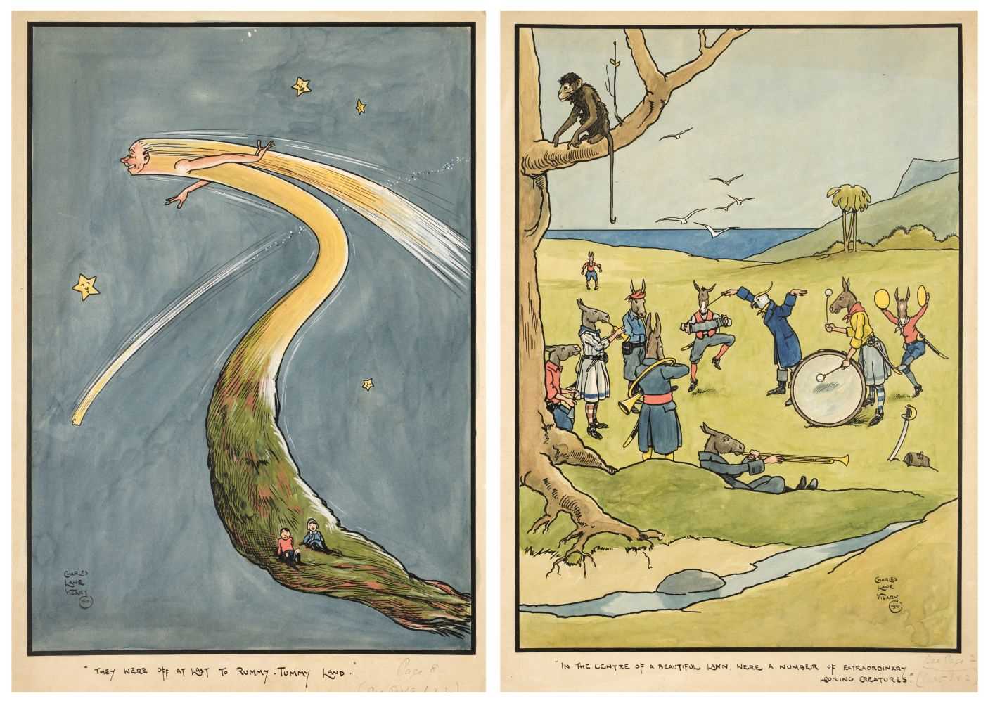 Lot 543 - Vicary (Charles Lane, 20th c). A collection of original art circa 1910