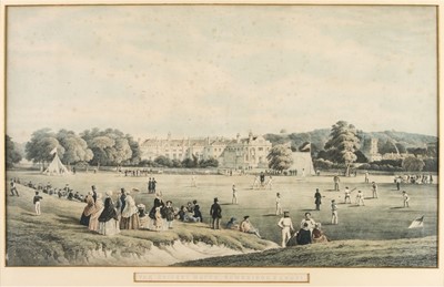 Lot 171 - Dodd (Charles Tattersall). The Cricket Match at Tonbridge School, 1851 or slightly later