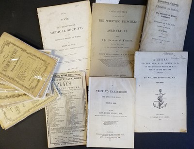 Lot 360 - 19th-Century Ephemera. A collection of 19th-century ephemeral items