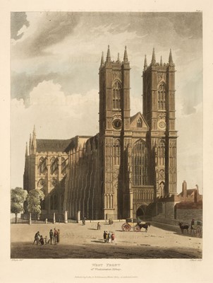 Lot 37 - Ackermann (Rudolph). The History of the Abbey Church of St Peter's Westminster, 2 vols., 1812