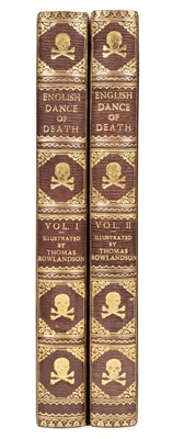 Lot 308 - Rowlandson (Thomas, illustrated). English Dance of Death, 2 volumes, 1815-16