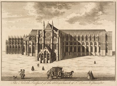 Lot 43 - Dart (John). Westmonasterium, or, The History ... Abbey Church of St. Peters Westminster, [1723, 2 volumes