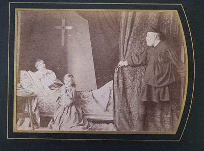 Lot 212 - Victoria (1819-1901). A group of 4 tableaux vivants photograph albums taken at Balmoral Castle