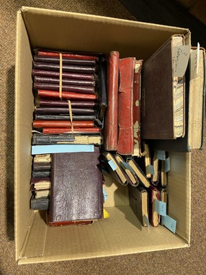 Lot 223 - Cross (Richard Assheton, 1823-1914, 1st Viscount Cross). A group of 39 almanac pocket book diaries