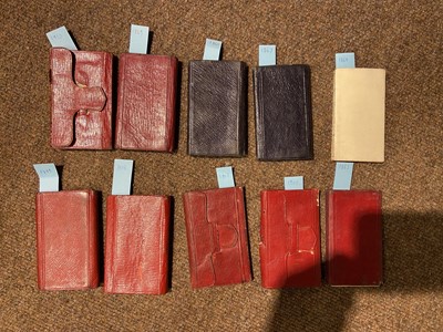 Lot 223 - Cross (Richard Assheton, 1823-1914, 1st Viscount Cross). A group of 39 almanac pocket book diaries