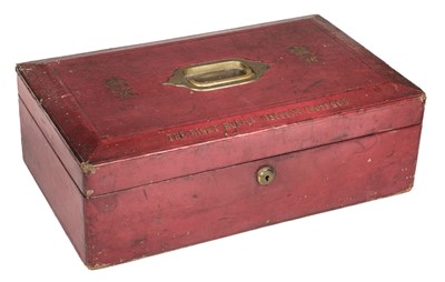 Lot 222 - Cross (Richard Assheton, 1823-1914, 1st Viscount Cross). An official government despatch box