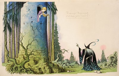 Lot 494 - Gough (Philip). Original illustrations for Grimm's and Andersen's Fairy Tales, circa 1940's-1970's