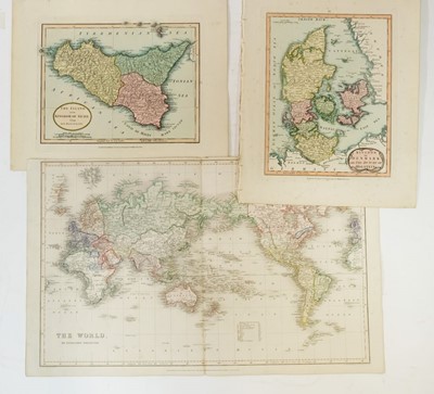 Lot 152 - Maps. A collection of approximately 130 maps, mostly  early-mid 19th century