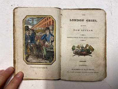 Lot 435 - London Cries. The London Cries as they now Appear, circa 1810