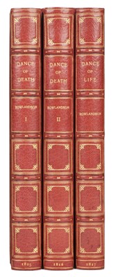Lot 306 - Rowlandson (Thomas) The English Dance of Death, 3 volumes, 1815-17