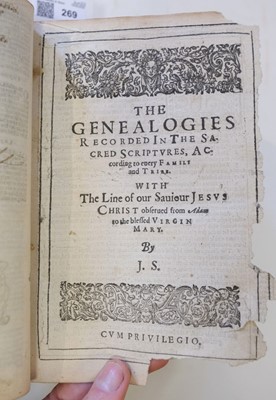 Lot 269 - Bible [English]. The Bible, containing the Old Testament, and the New, 1614 (i.e. 1615)