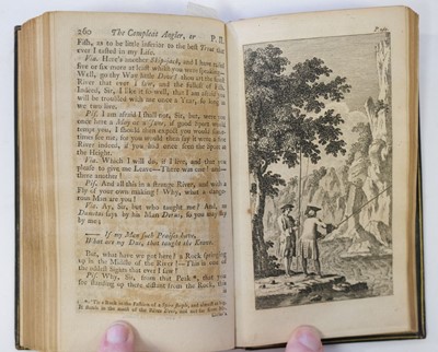 Lot 73 - Walton (Izaak). The compleat angler: or, contemplative man's recreation, 7th ed., 1759
