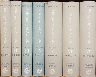 Lot 462 - Bibliography. A large collection of travel & natural history bibliography reference & related