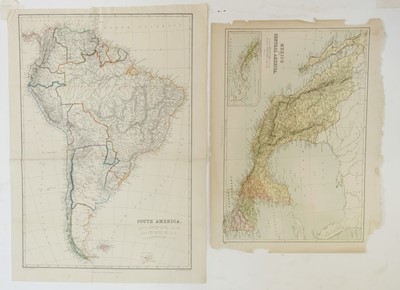 Lot 153 - Maps. A collection of approximately 80 maps, mostly 19th century