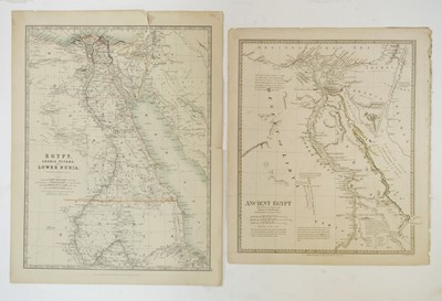 Lot 153 - Maps. A collection of approximately 80 maps, mostly 19th century