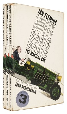 Lot 361 - Fleming (Ian). Chitty Chitty Bang Bang, 1st edition, 3 volumes, London: Jonathan Cape, 1964-65