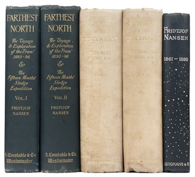 Lot 8 - Nansen (Fridtjof). Farthest North, 1st edition, London Archibald Constable and Company, 1897