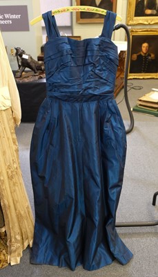 Lot 144 - Clothing. A 1930s wedding or court dress, & other early-mid 20th century garments