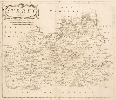 Lot 158 - Morden (Robert). Surrey, Hampshire, Barkshire & Middlesex, 1695 or later