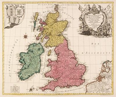 Lot 107 - British Isles. Lotter (Tobias Conrad), La Grande Bretagne..., circa 1764