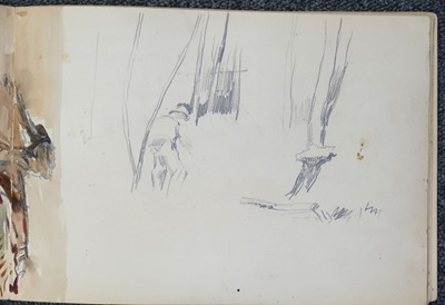 Lot 324 - Brabazon (Hercules Brabazon, 1821-1906). Album of sketches in watercolour and pencil