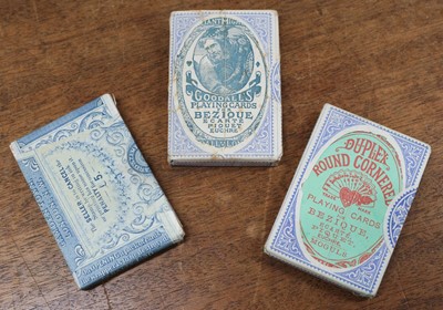 Lot 337 - Goodall (Charles, and Son). A standard English deck of playing cards, circa 1845-1850, & 8 others
