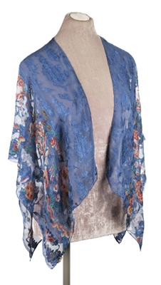 Lot 185 - Shawls. A chiffon shawl, London: Liberty & Co, 1930s, & 6 others