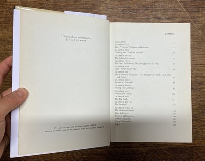 Lot 342 - Hammacher (A.M). Barbara Hepworth, presentation copy, 1st edition, London: Thames and Hudson, 1968