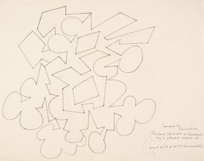 Lot 427 - Milner (Allan, 1910-1984), Abstract pencil designs