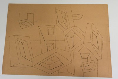 Lot 427 - Milner (Allan, 1910-1984), Abstract pencil designs