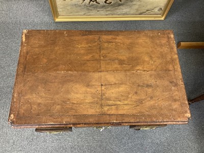 Lot 126 - Lowboy. A George II walnut lowboy