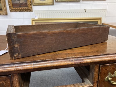 Lot 126 - Lowboy. A George II walnut lowboy