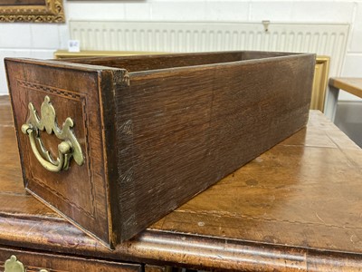 Lot 126 - Lowboy. A George II walnut lowboy