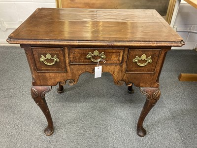 Lot 126 - Lowboy. A George II walnut lowboy