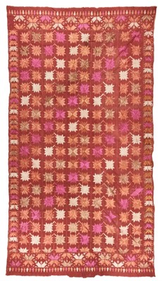 Lot 168 - Indian. A Phulkari shawl, early 20th century