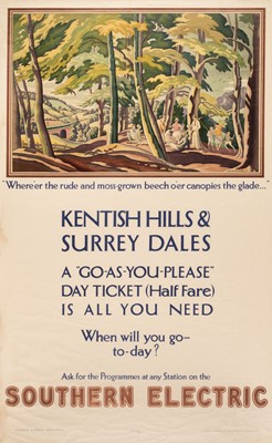 Lot 396 - White (Ethelbert, 1891-1972). Kentish Hills & Surrey Dales, 1928