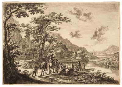 Lot 205 - Dutch School. 17th century etchings by Dujardin, Potter, Both, Berchem and De Bye