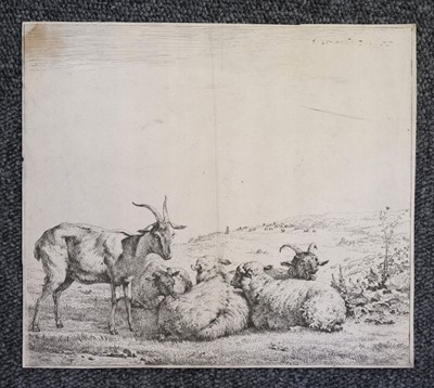 Lot 205 - Dutch School. 17th century etchings by Dujardin, Potter, Both, Berchem and De Bye