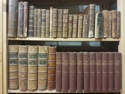 Lot 397 - French Antiquarian. A large collection of 18th & 19th-century French literature