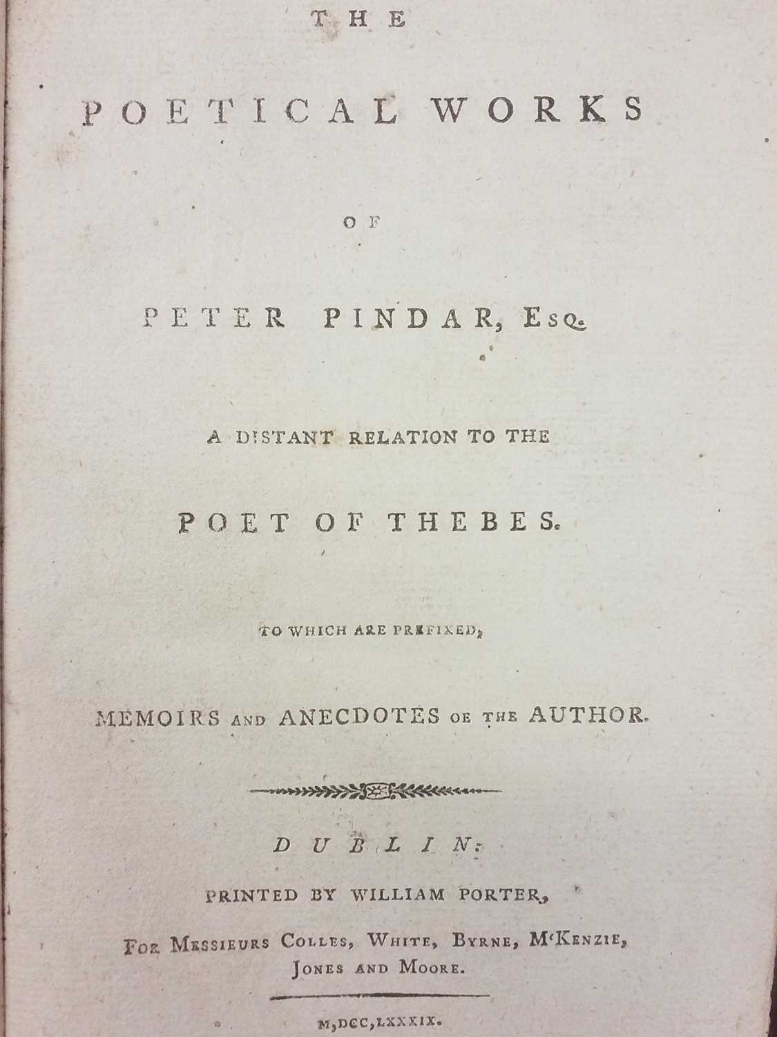 Lot 402 - Poetry. A large collection of 19th-century & modern poetry