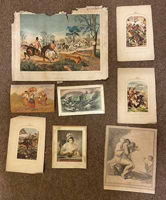 Lot 242 - Prints & Engravings. An extensive collection of approximately 1000 prints, mostly 19th century