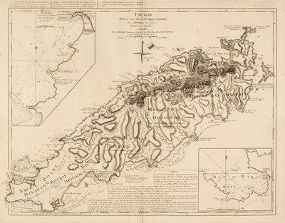 Lot 201 - West Indies. Gussefeld (Franz Ludwig), Charte von West Indien..., 1800