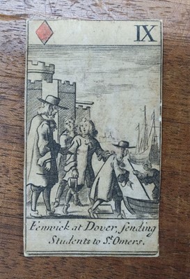 Lot 327 - Popish Plot. Horrid Popish Plot playing cards, 1678-circa 1704