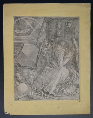 Lot 199 - Leyden (Lucas van, 1494-1533). St. Anthony the Hermit, circa 1521, engraving, and four others