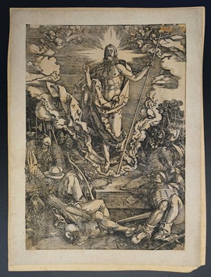 Lot 199 - Leyden (Lucas van, 1494-1533). St. Anthony the Hermit, circa 1521, engraving, and four others